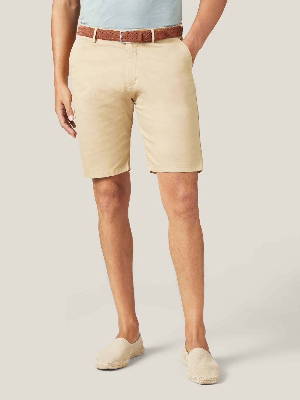 Luca Faloni CinturaPelle Scamosciata Intrecciata