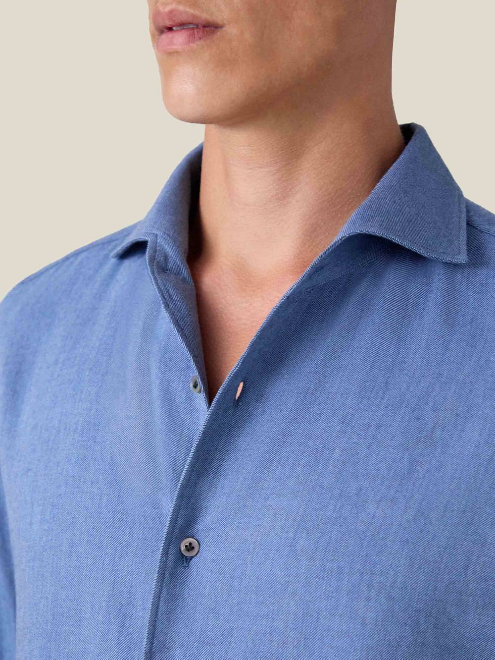 Luca Faloni Classic ShirtCashmere-Cotton