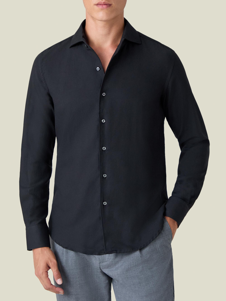 Luca Faloni Classic ShirtCashmere-Cotton