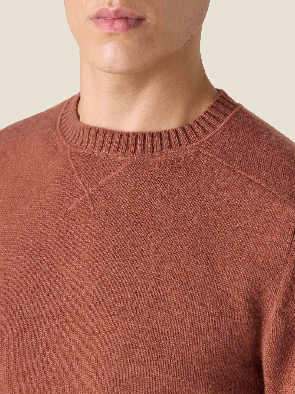 Luca Faloni Country Crew Neck4-Ply Cashmere