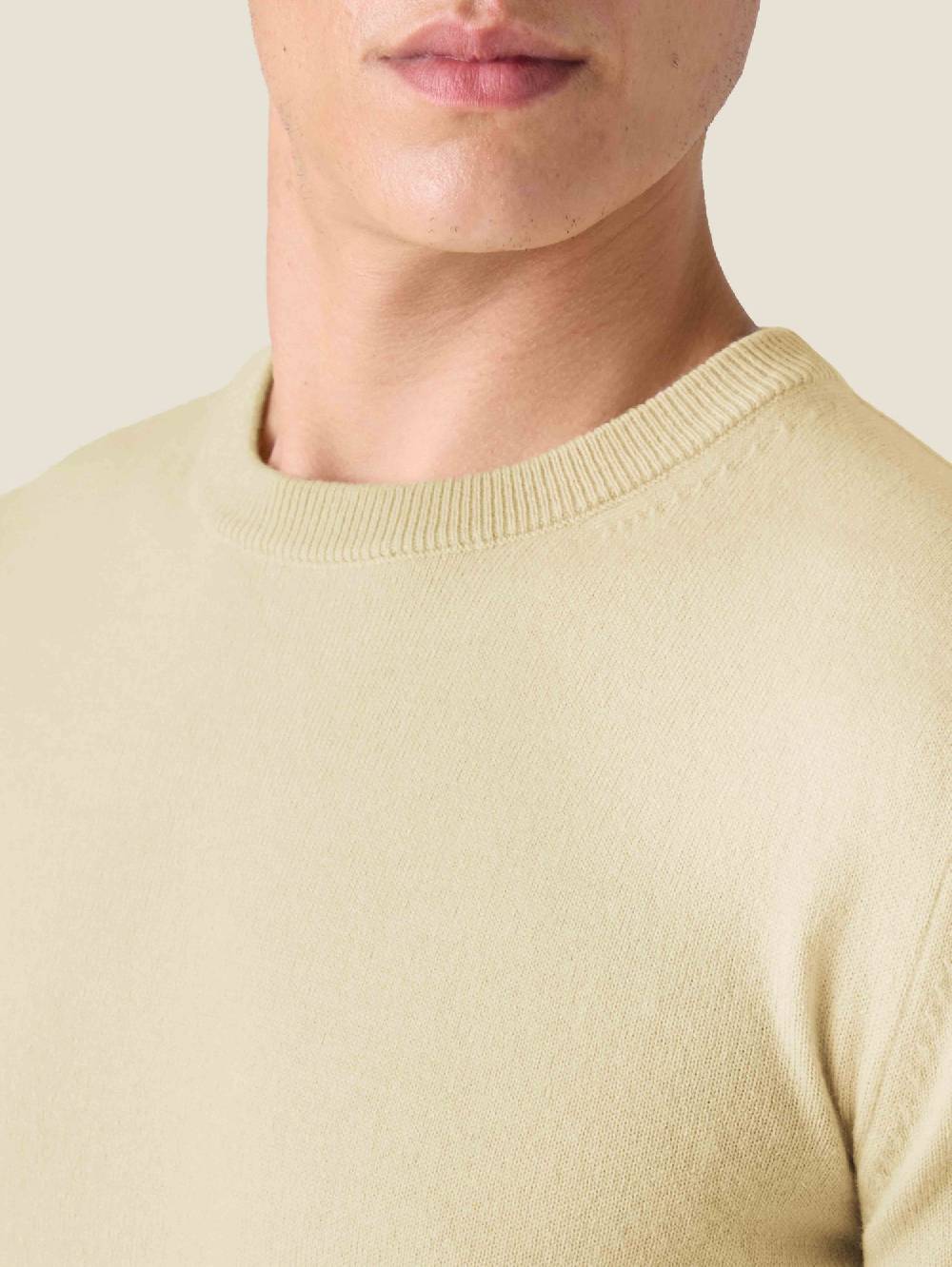 Luca Faloni Crew Neck2-Ply Cashmere