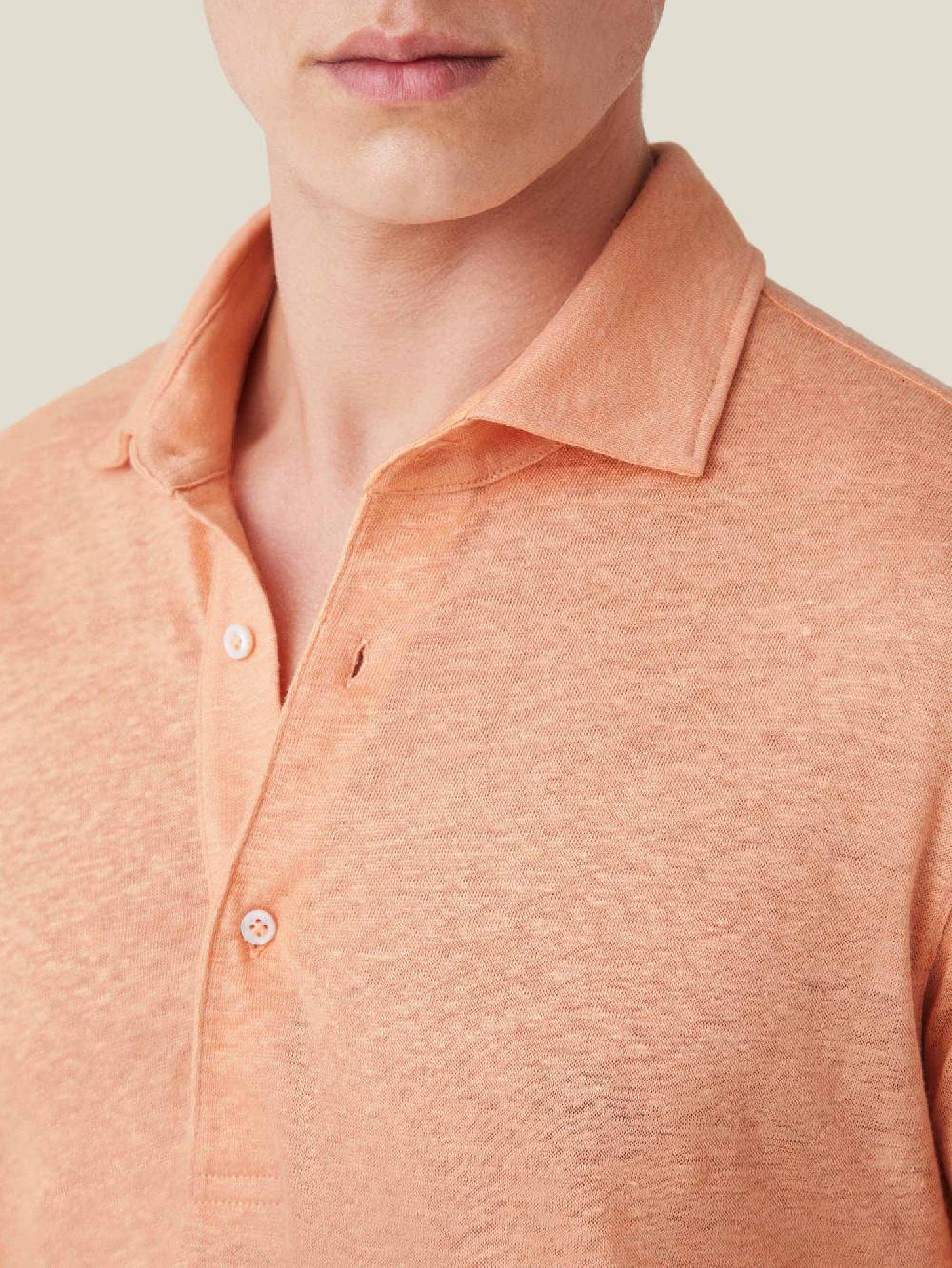 Luca Faloni Elba PoloJersey Di Lino