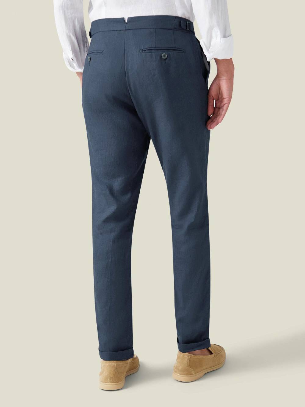 Luca Faloni Elegant TrousersLinen