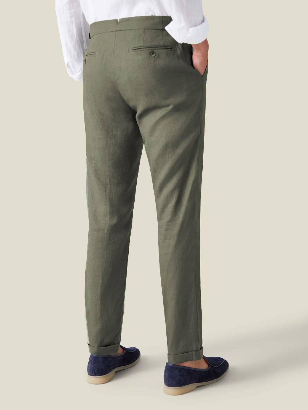 Luca Faloni Elegant TrousersLinen