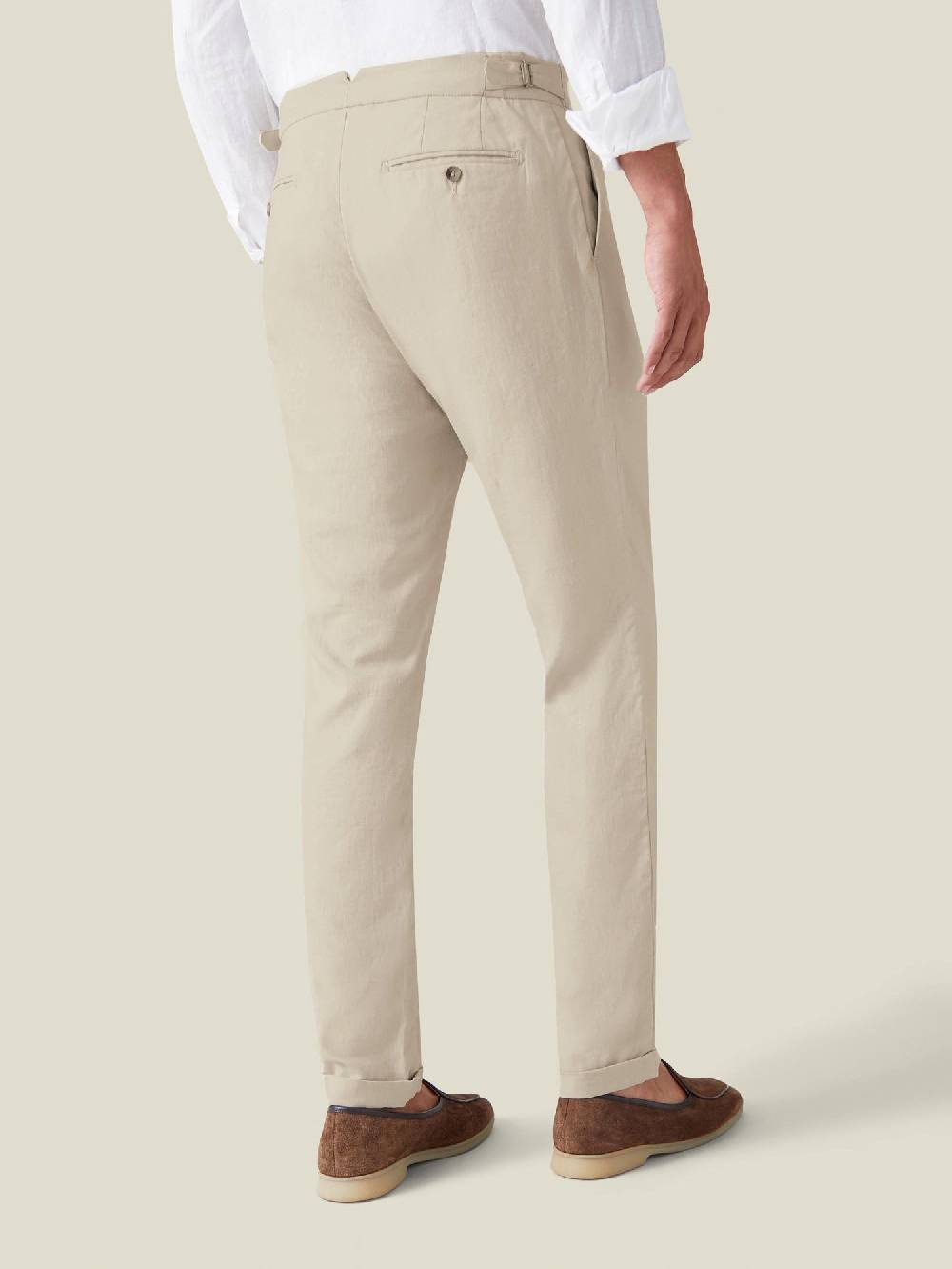 Luca Faloni Elegant TrousersLinen