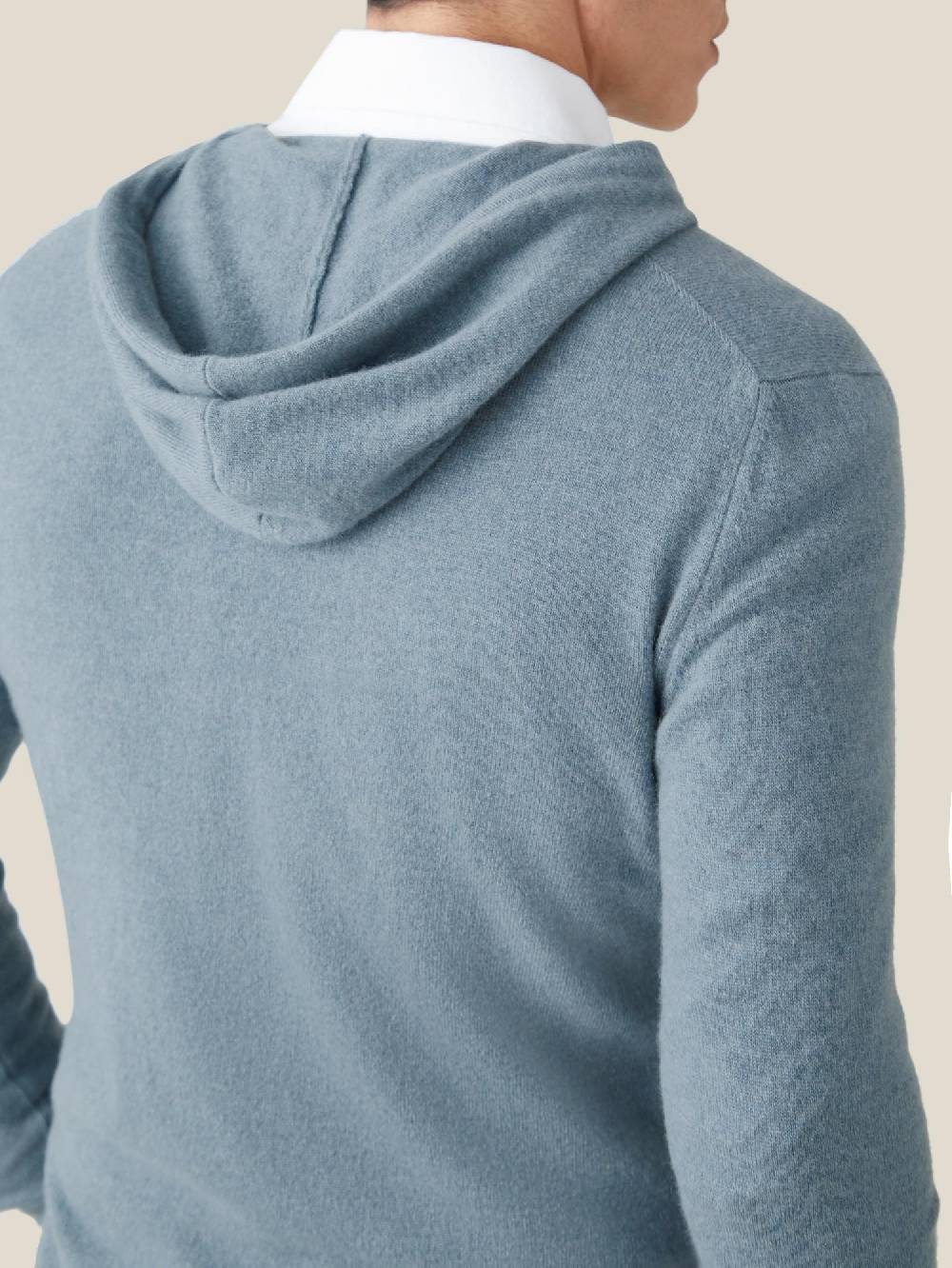 Luca Faloni Felpa Con Cappucciocashmere A 2 Fili