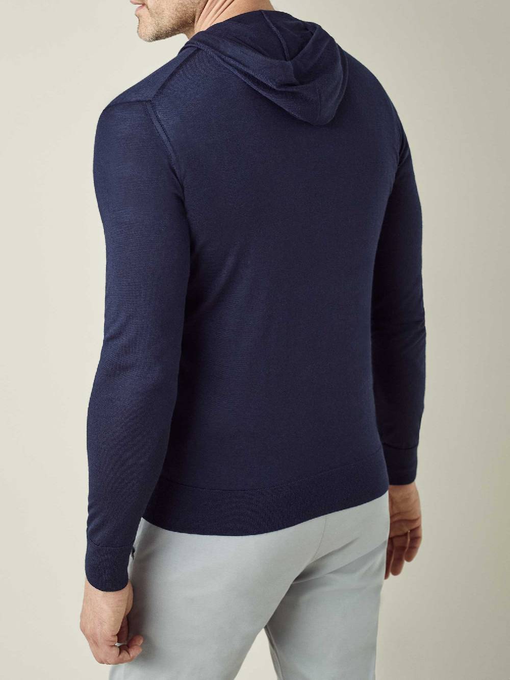 Luca Faloni Felpa Con CappuccioSeta-Cashmere