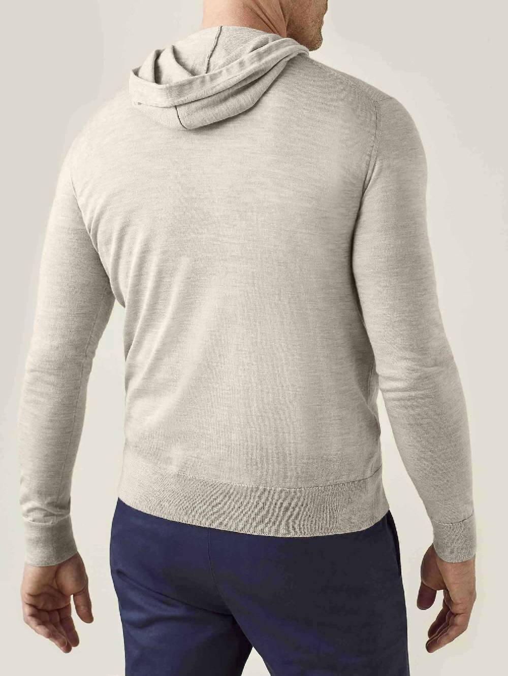 Luca Faloni Felpa Con CappuccioSeta-Cashmere