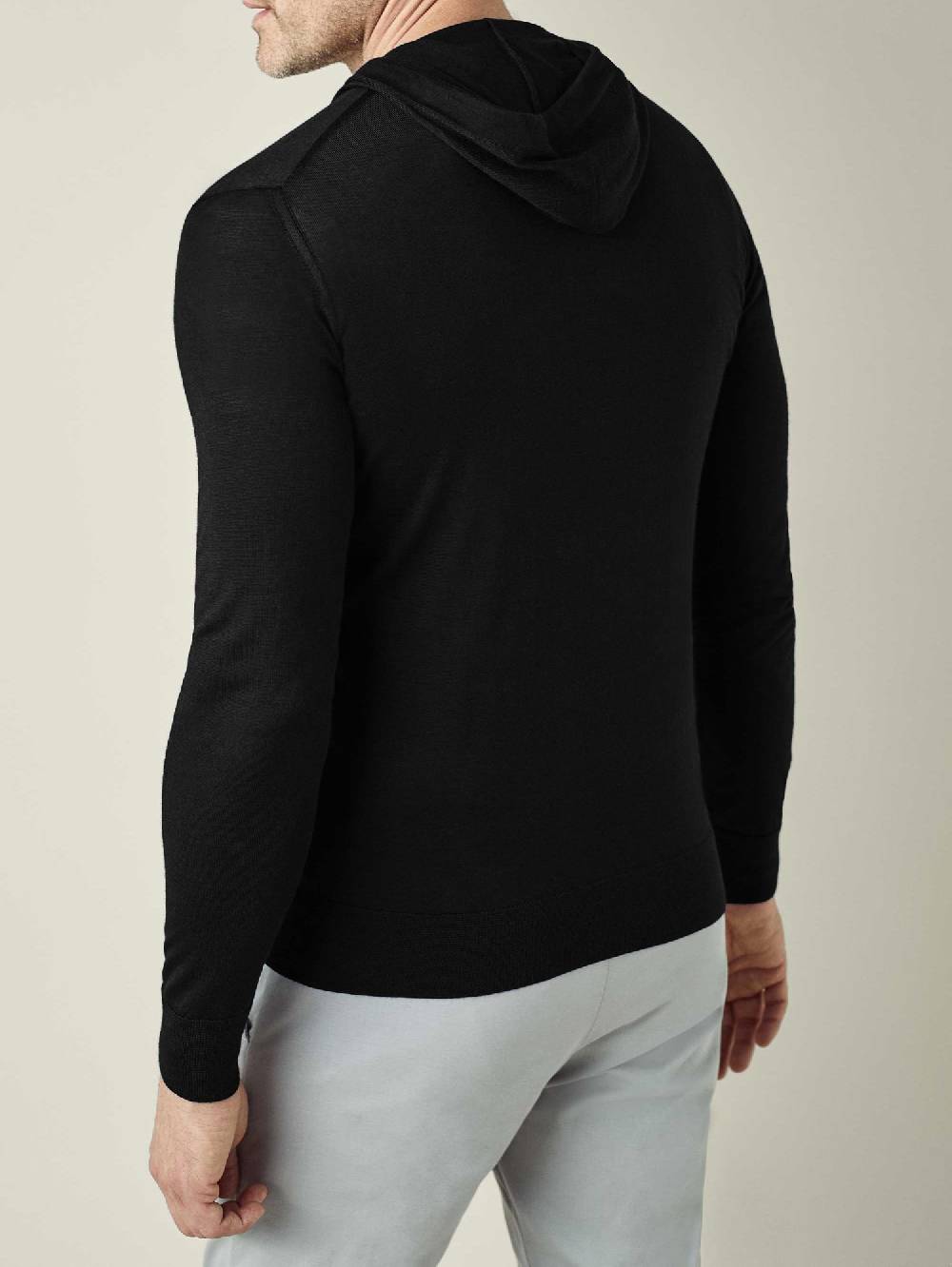 Luca Faloni Felpa Con CappuccioSeta-Cashmere