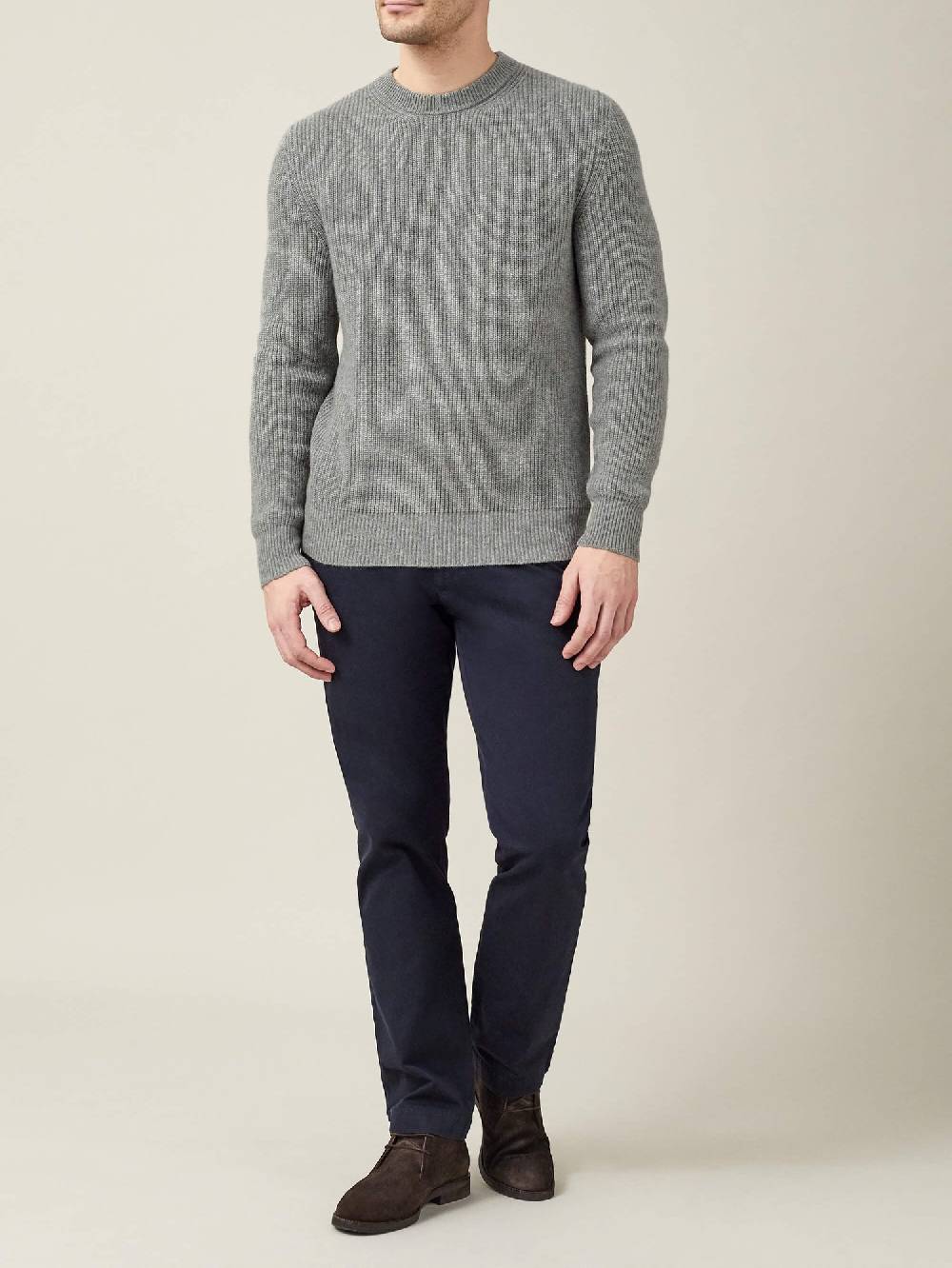 Luca Faloni Girocollocashmere A 4 Fili