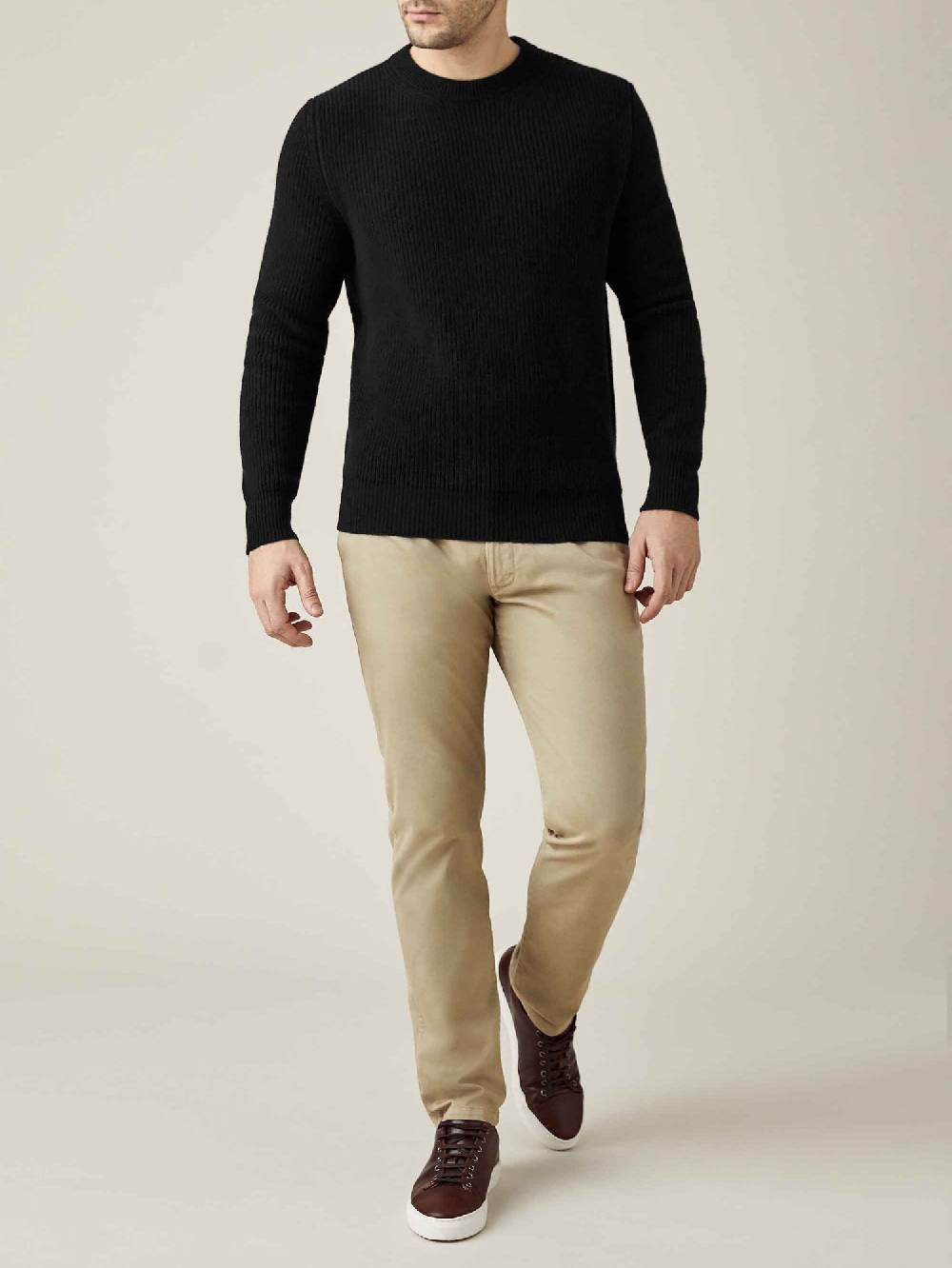 Luca Faloni Girocollocashmere A 4 Fili