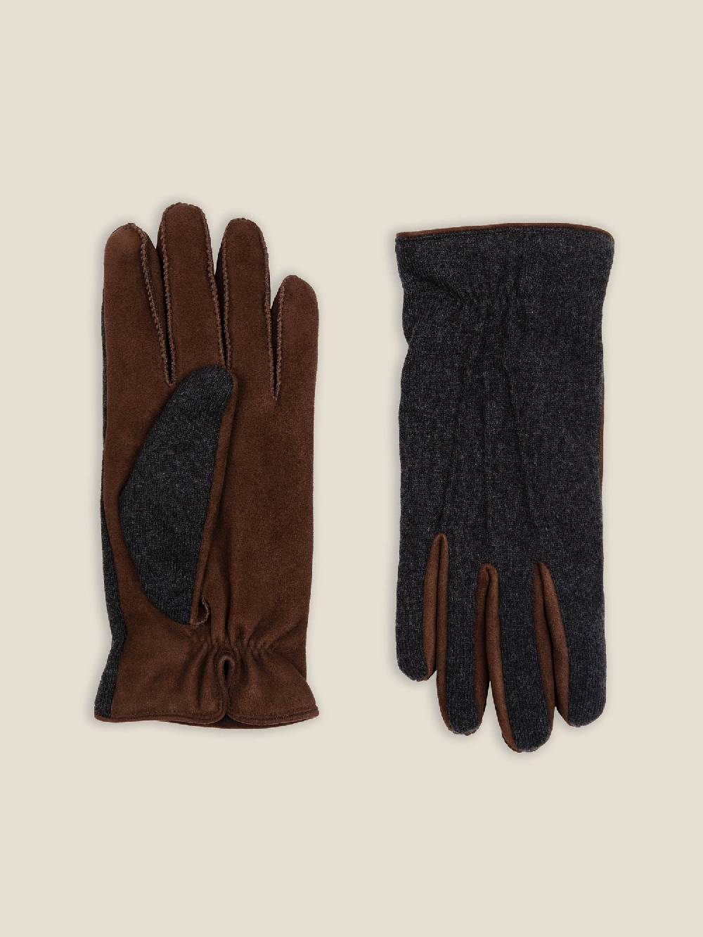 Luca Faloni GuantiCashmere E Camoscio