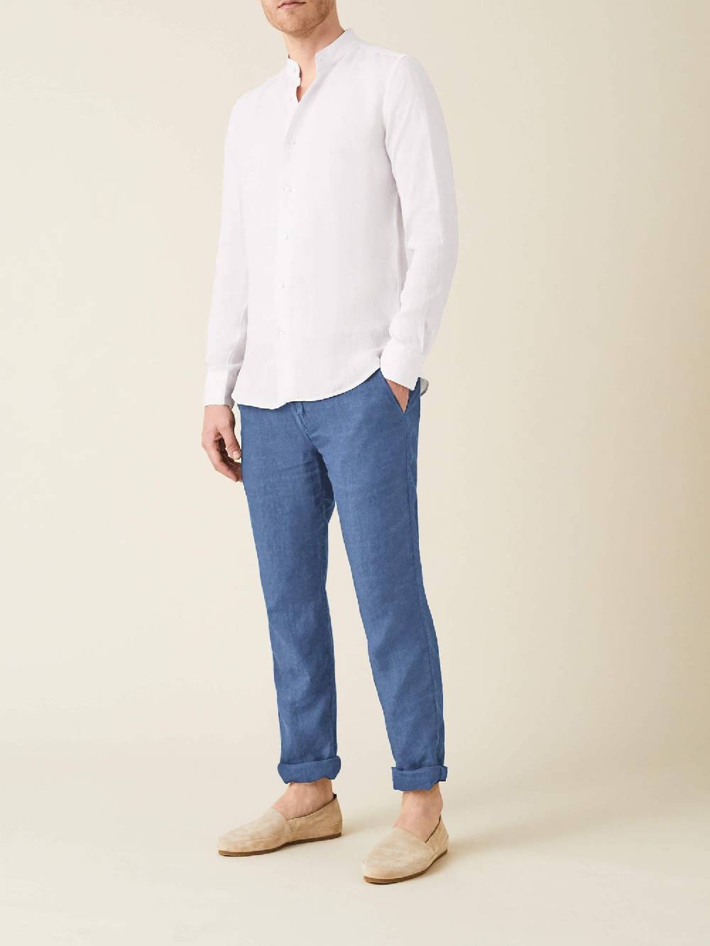 Luca Faloni Lipari PantaloniLino