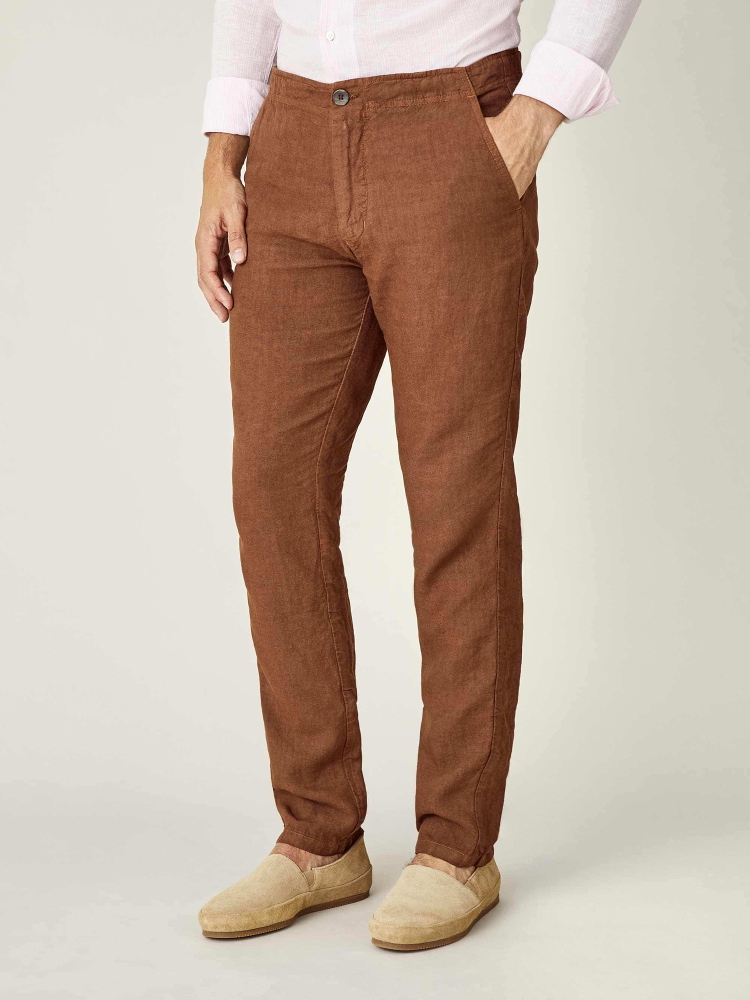 Luca Faloni Lipari PantaloniLino