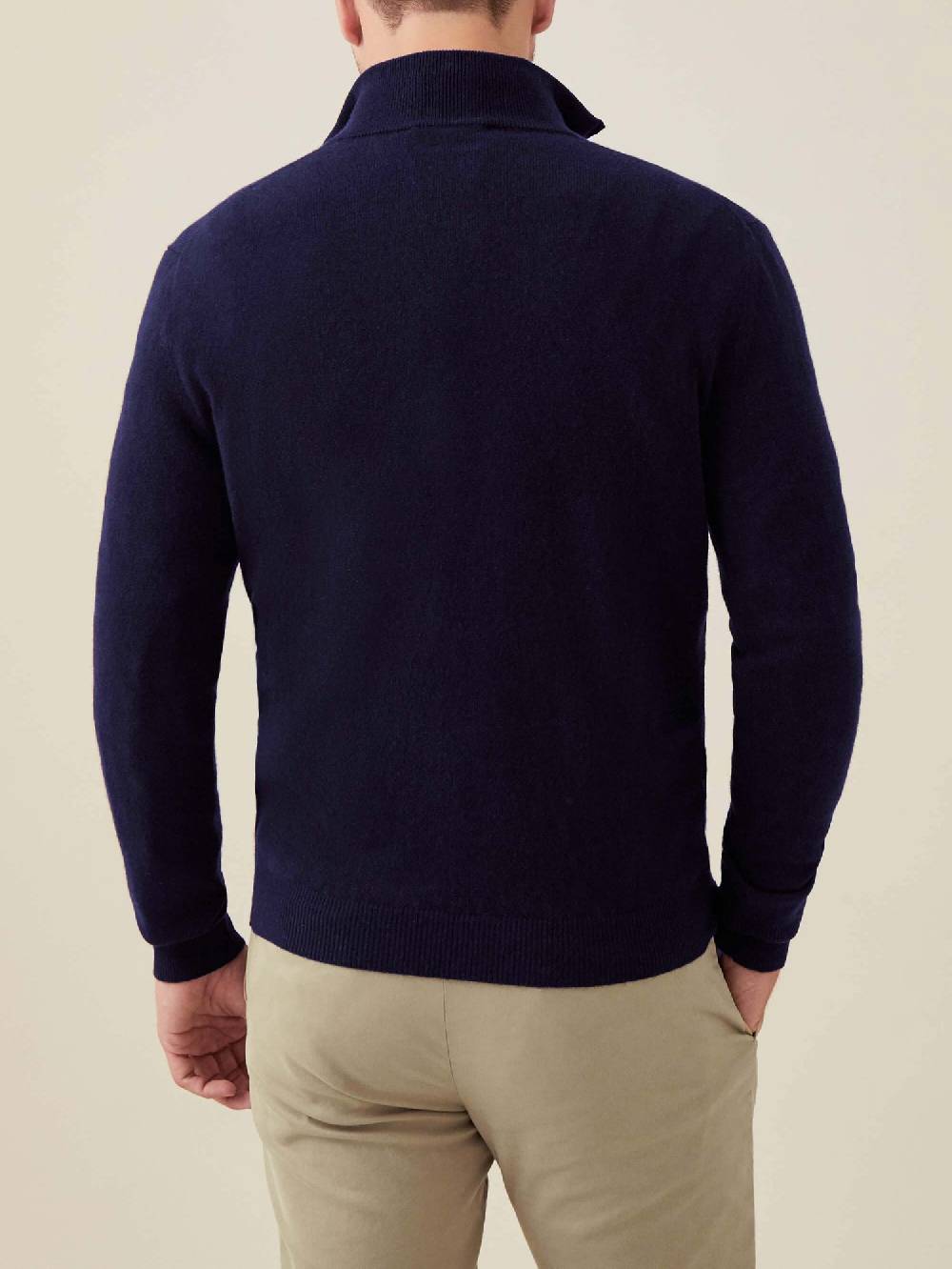 Luca Faloni Mezzocollo Con Zipcashmere A 2 Fili