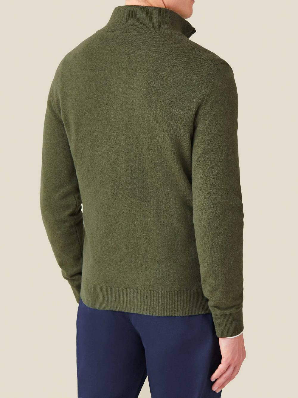 Luca Faloni Mezzocollo Con Zipcashmere A 2 Fili