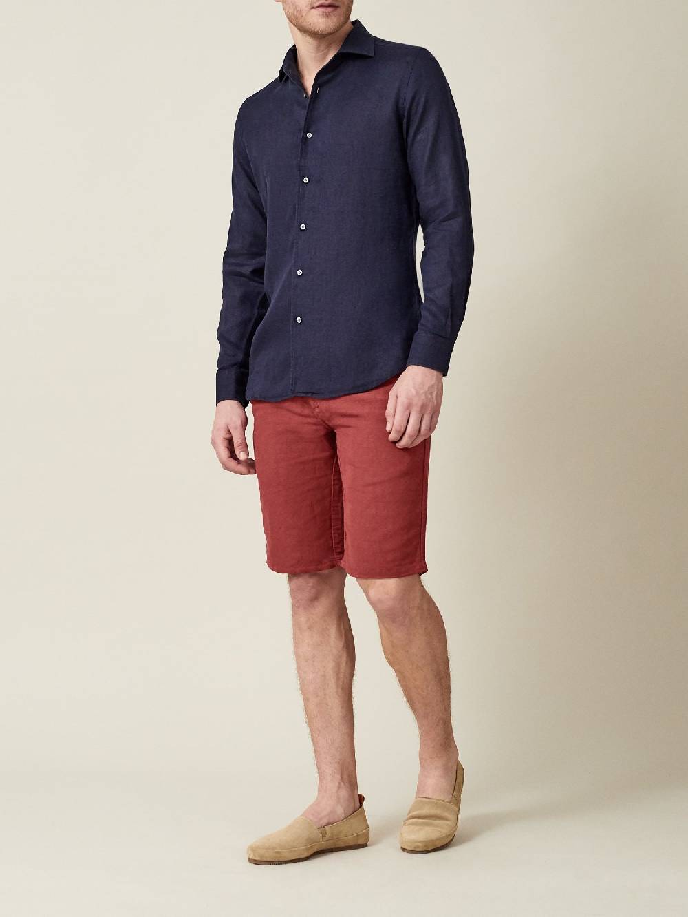 Luca Faloni Panarea ShortsLino-Cotone