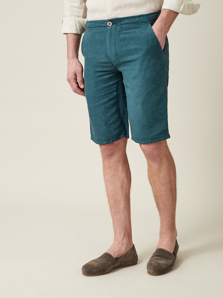 Luca Faloni Panarea ShortsLino-Cotone