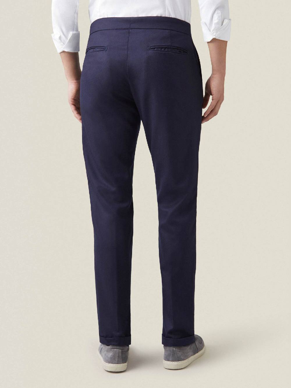 Luca Faloni Pantaloni A PiegheLana Vergine