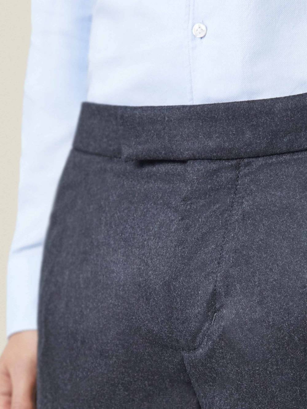 Luca Faloni Pantaloni A PiegheLana Vergine