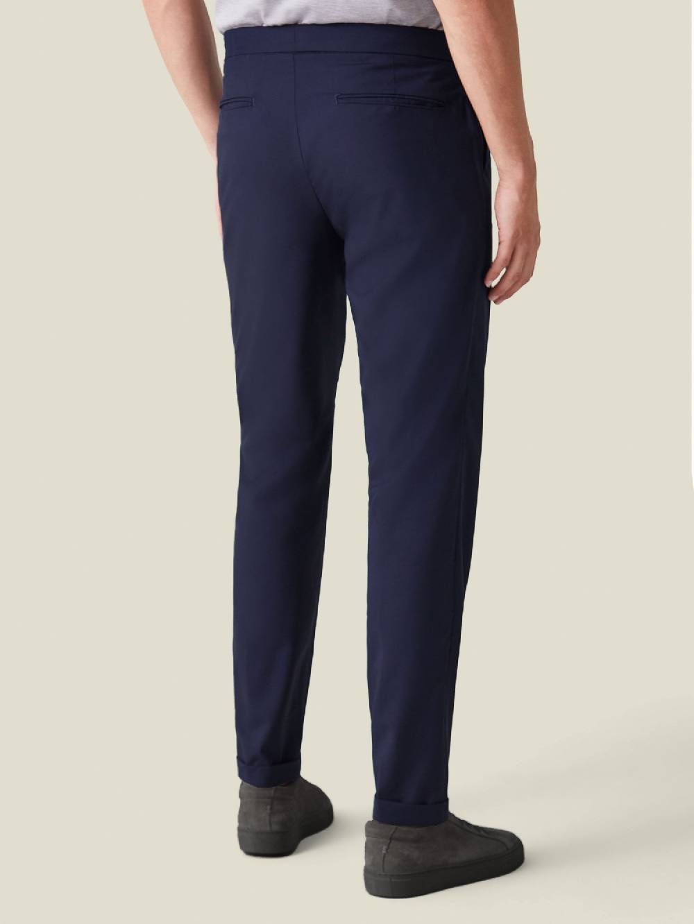 Luca Faloni Pantaloni Leggeri A PiegheLana Vergine