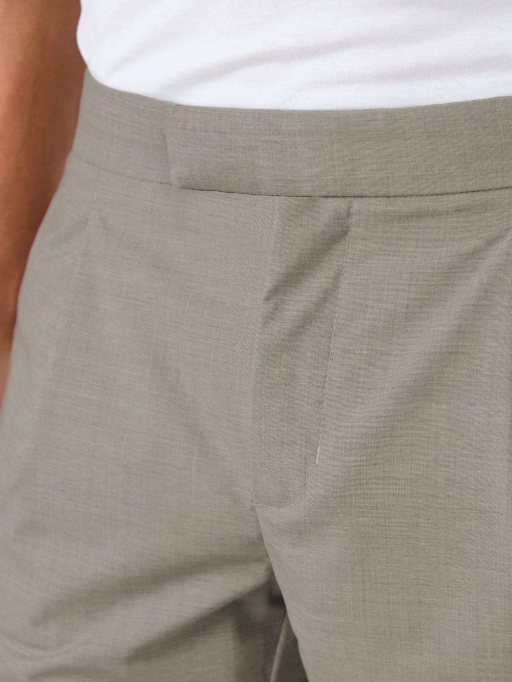 Luca Faloni Pantaloni Leggeri A PiegheLana Vergine