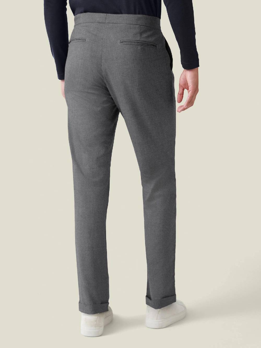 Luca Faloni Pleated TrousersVirgin Wool