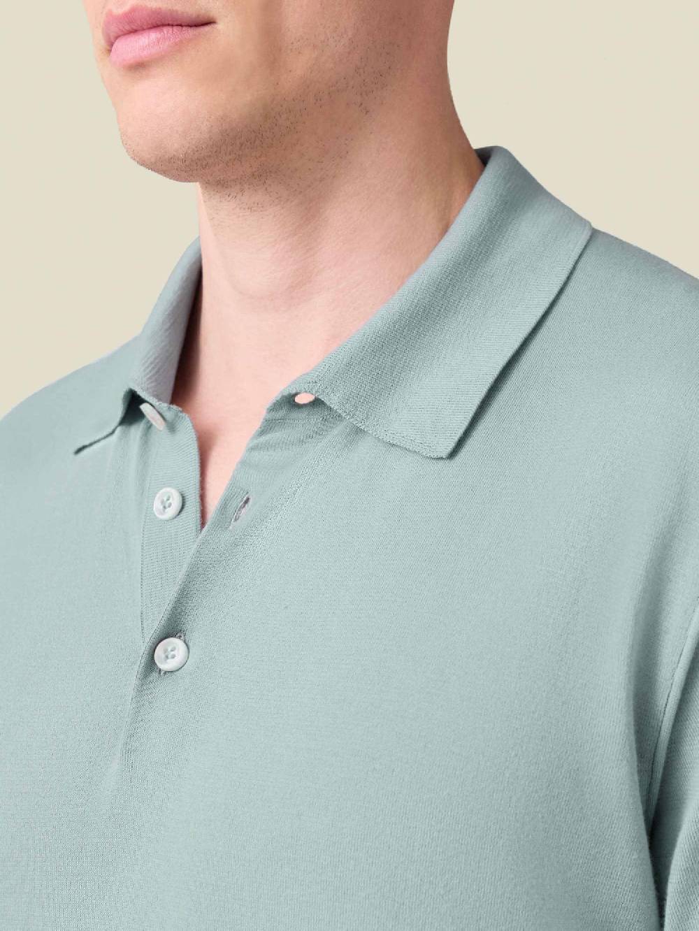 Luca Faloni Polo Lavorata A MagliaCotone