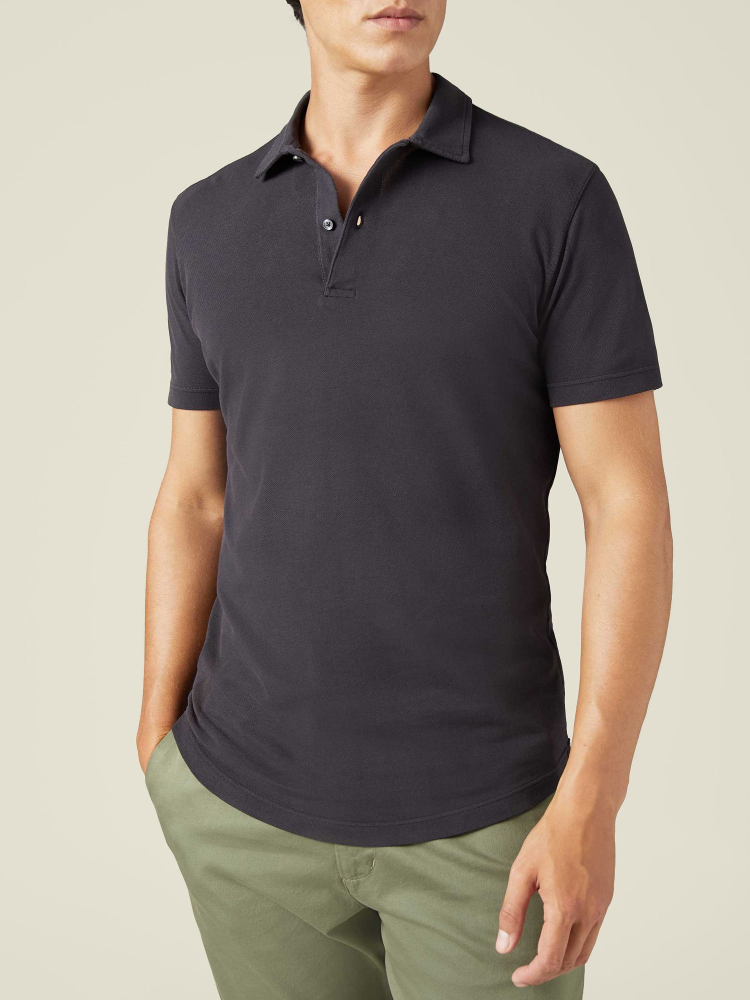 Luca Faloni PoloPiqué di cotone
