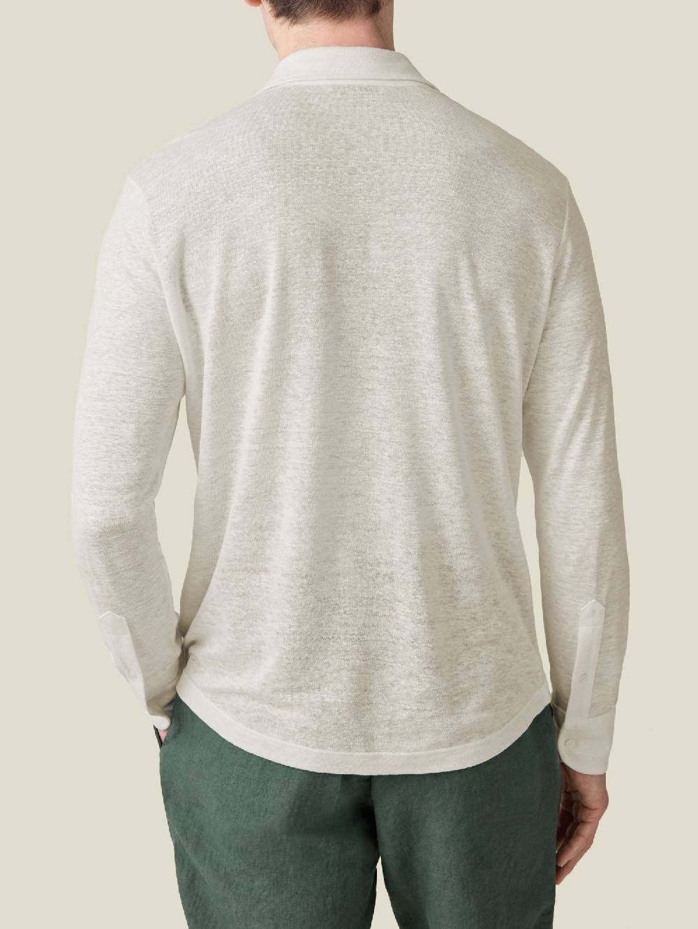 Luca Faloni Positano Polo ShirtLinen Jersey