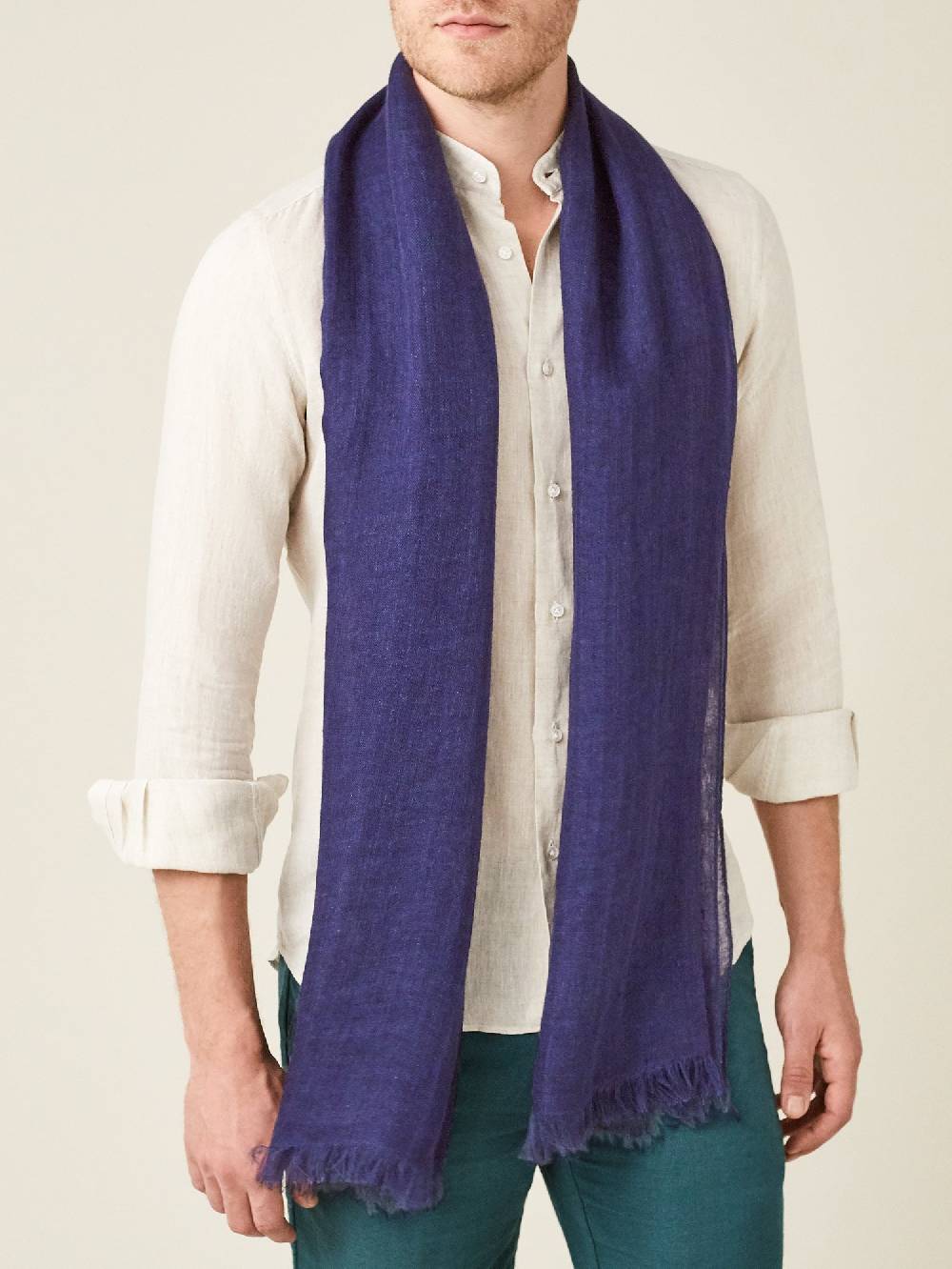 Luca Faloni Sciarpa In LinoLino