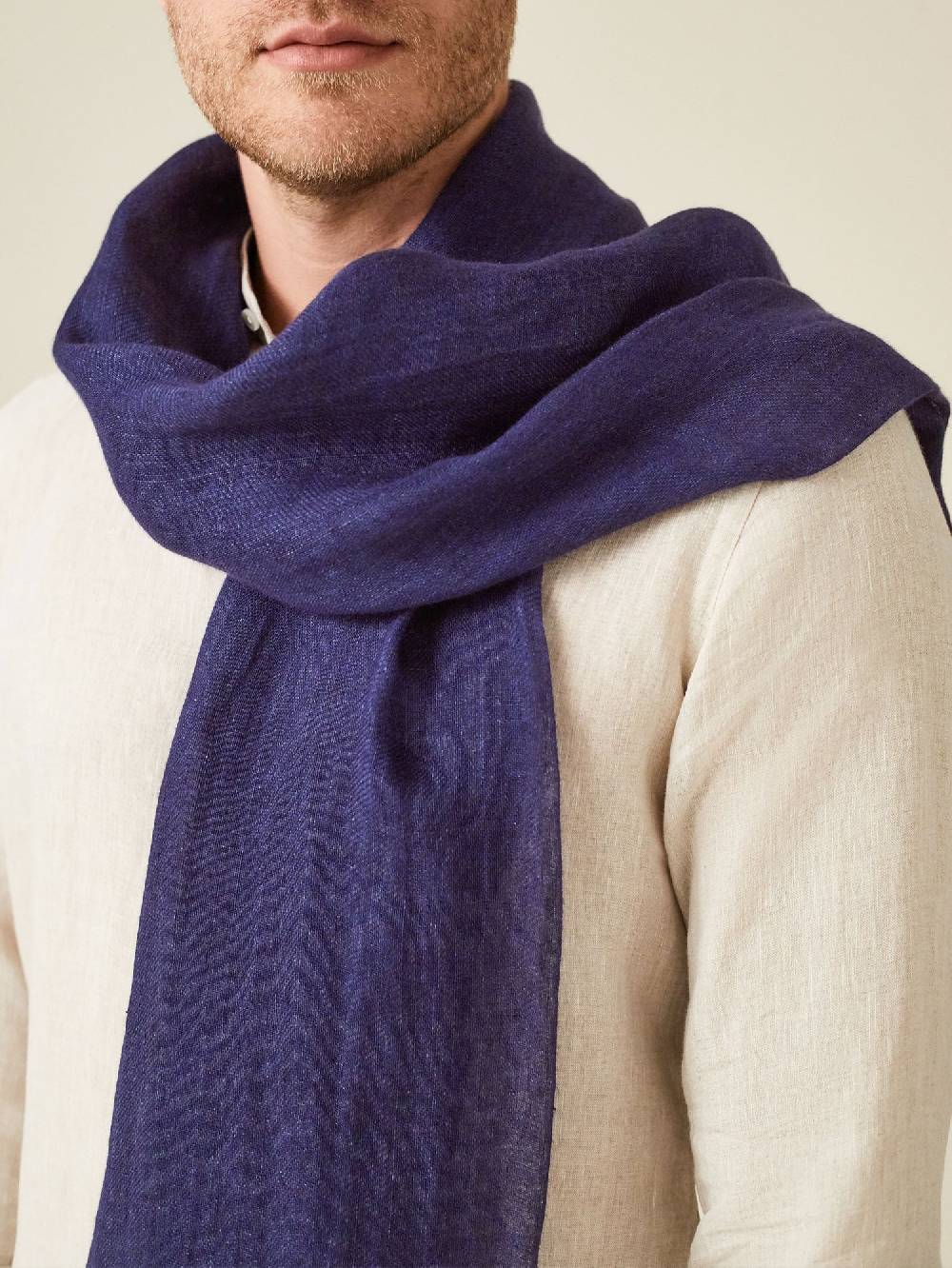 Luca Faloni Sciarpa In LinoLino