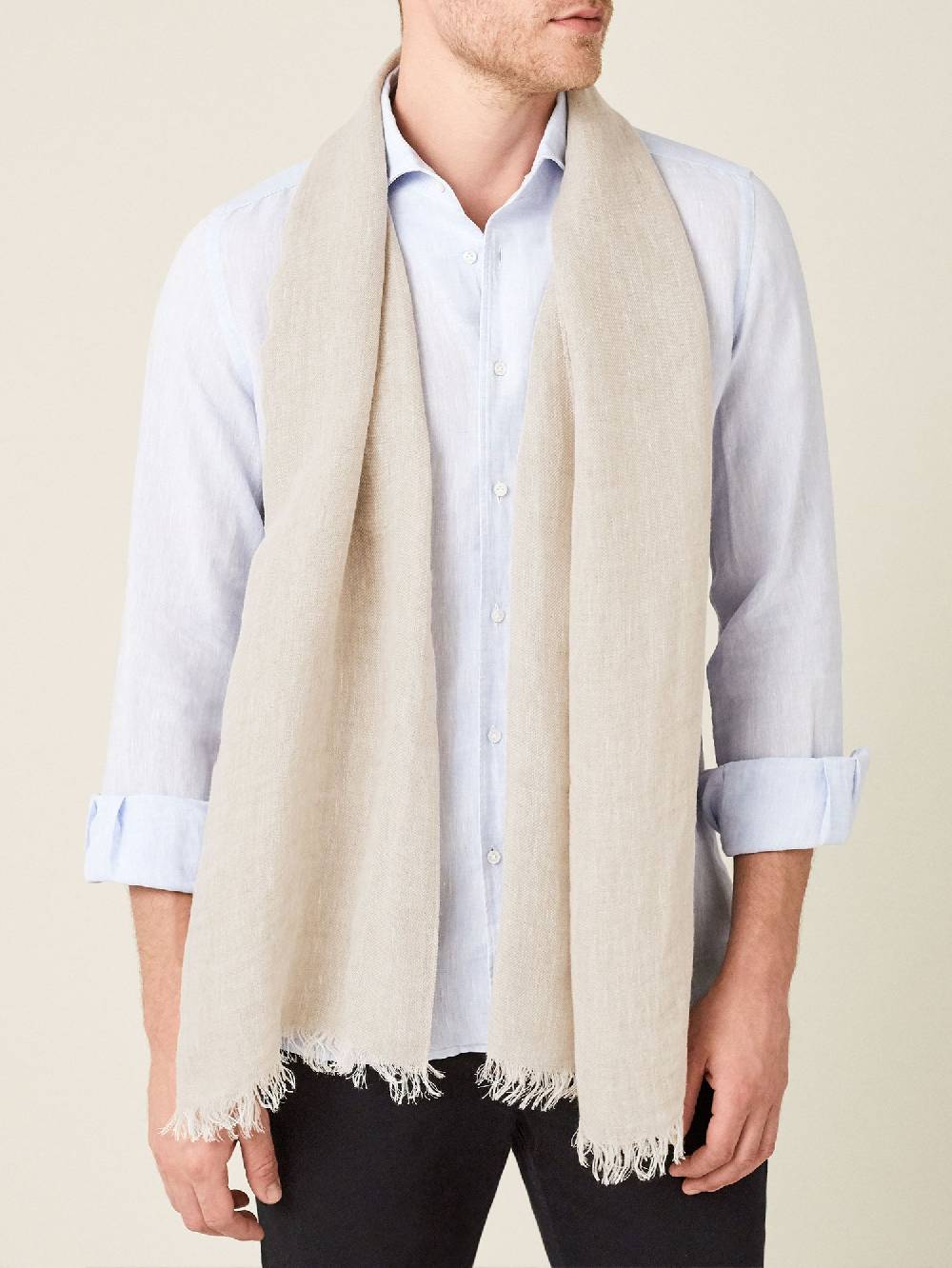 Luca Faloni Sciarpa In LinoLino