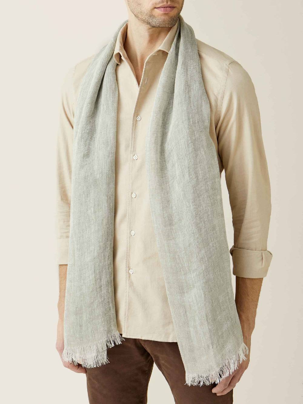 Luca Faloni Sciarpa In LinoLino