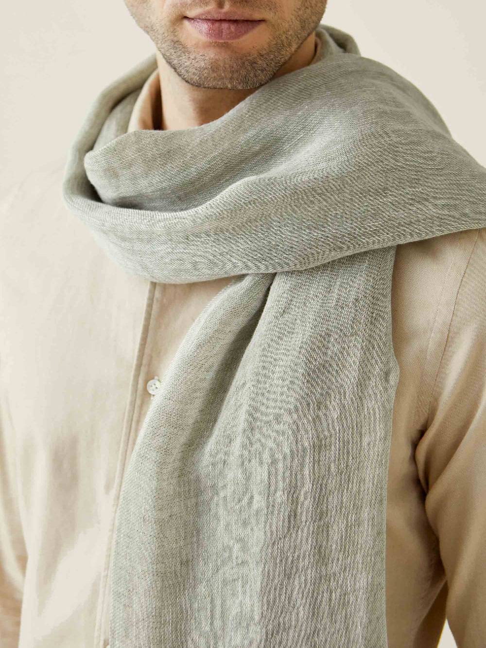 Luca Faloni Sciarpa In LinoLino