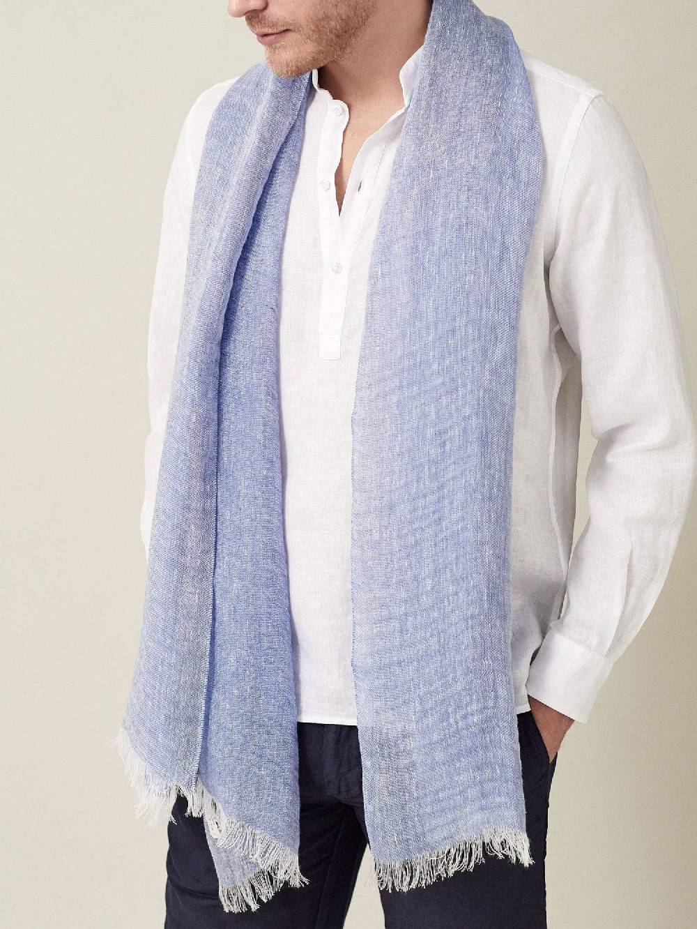 Luca Faloni Sciarpa In LinoLino