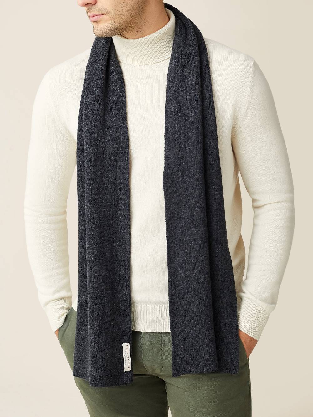 Luca Faloni Sciarpacashmere A 2 Fili