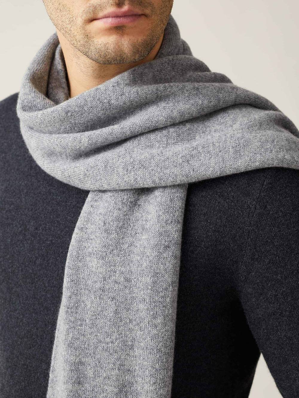 Luca Faloni Sciarpacashmere A 2 Fili