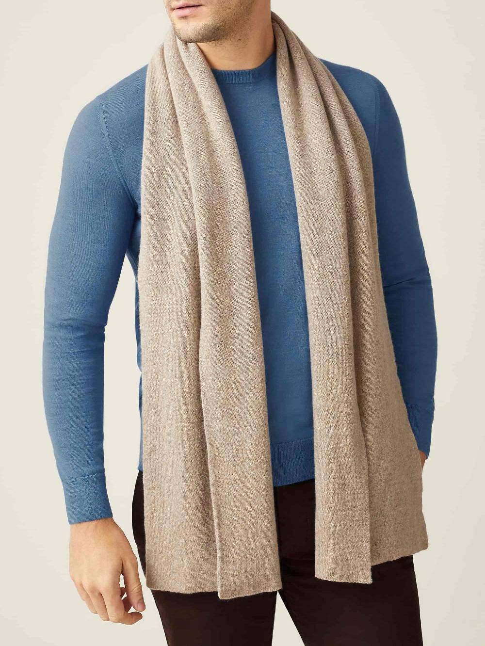 Luca Faloni Sciarpacashmere A 2 Fili