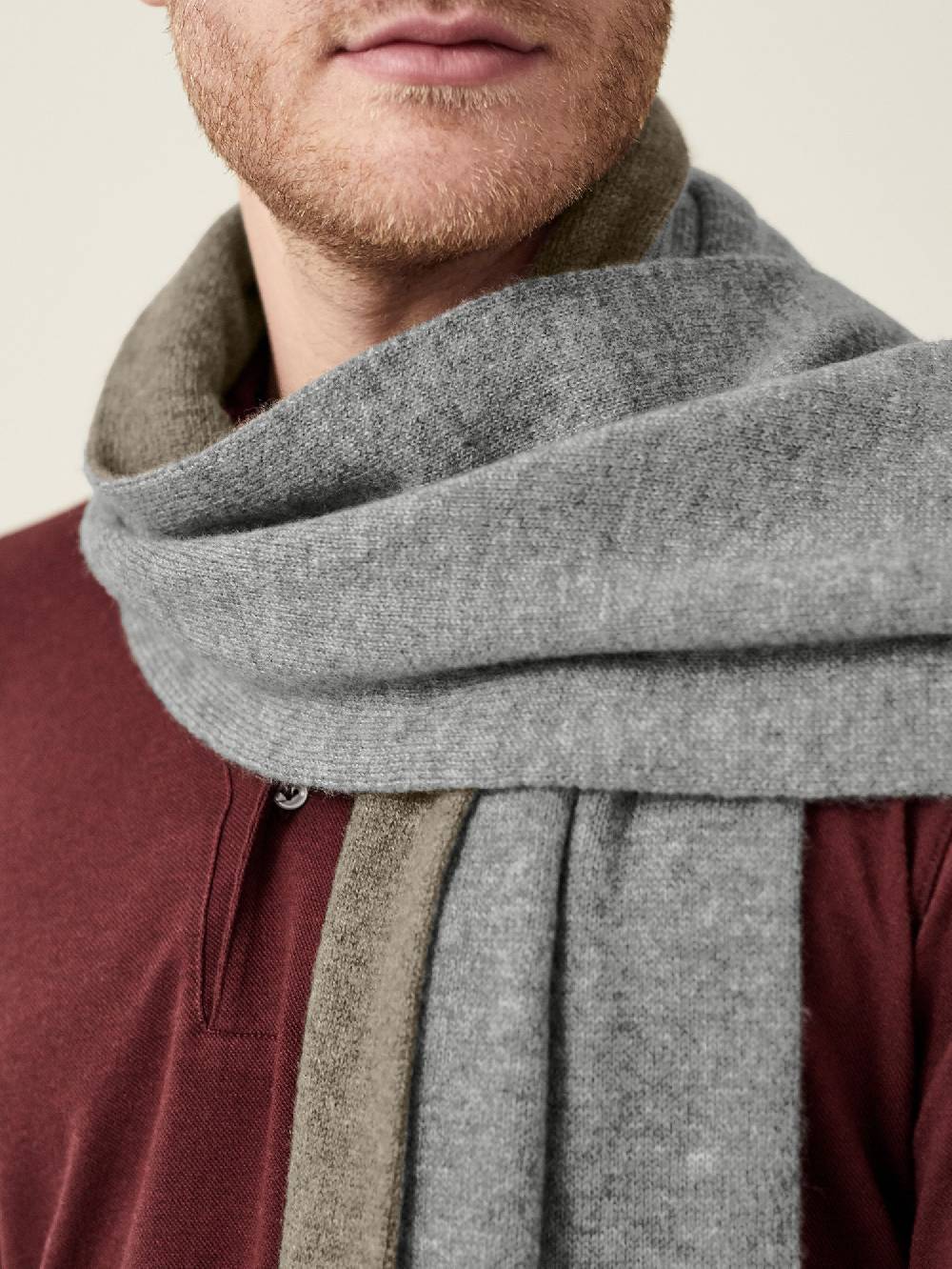 Luca Faloni Sciarpacashmere A 2 Fili