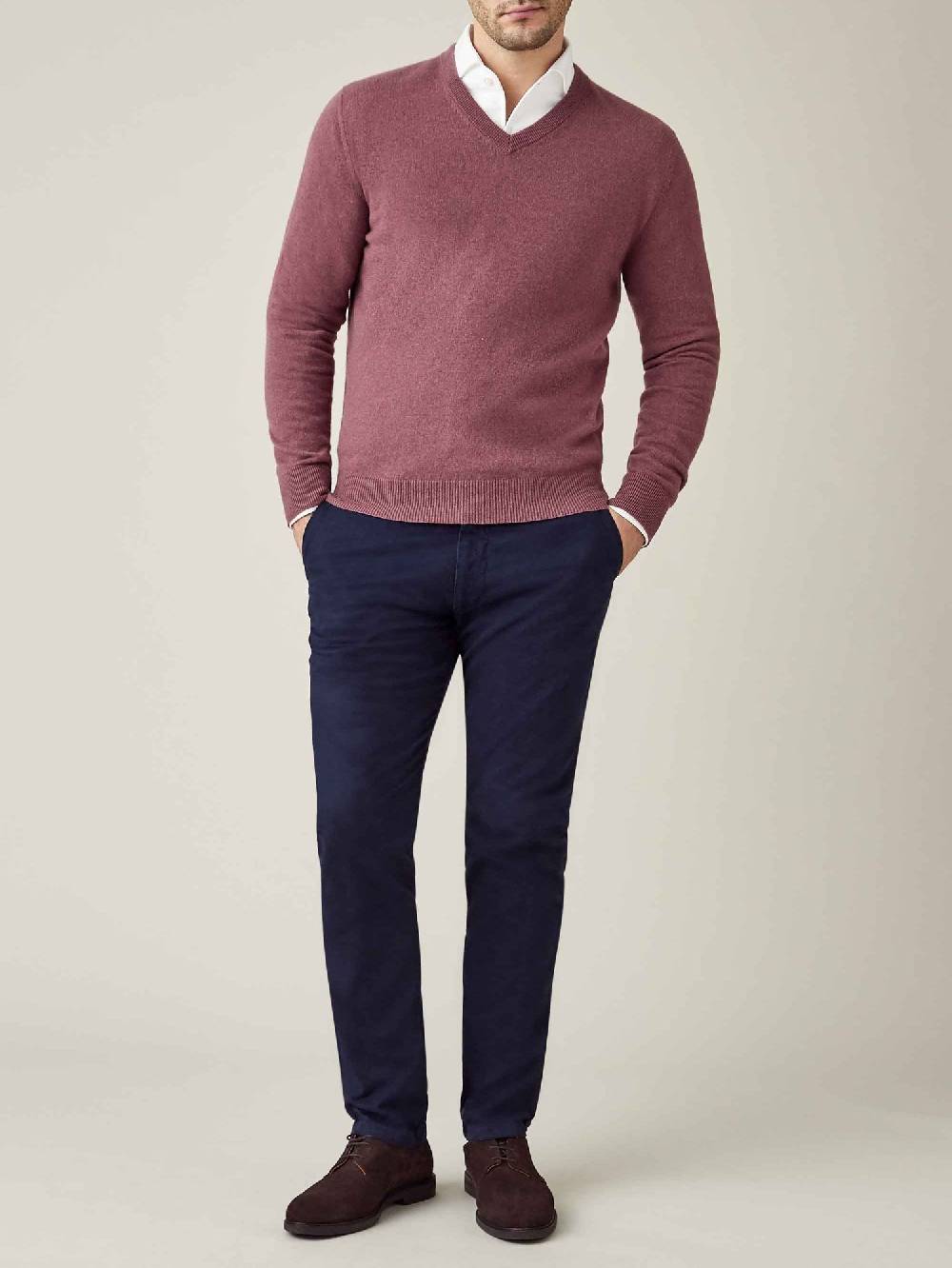 Luca Faloni Scollo A Vcashmere A 2 Fili