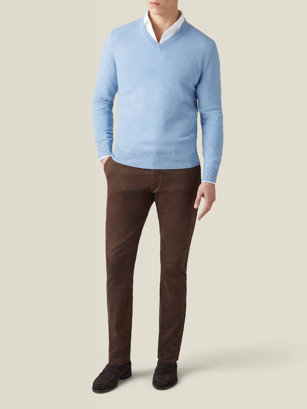 Luca Faloni Scollo A Vcashmere A 2 Fili