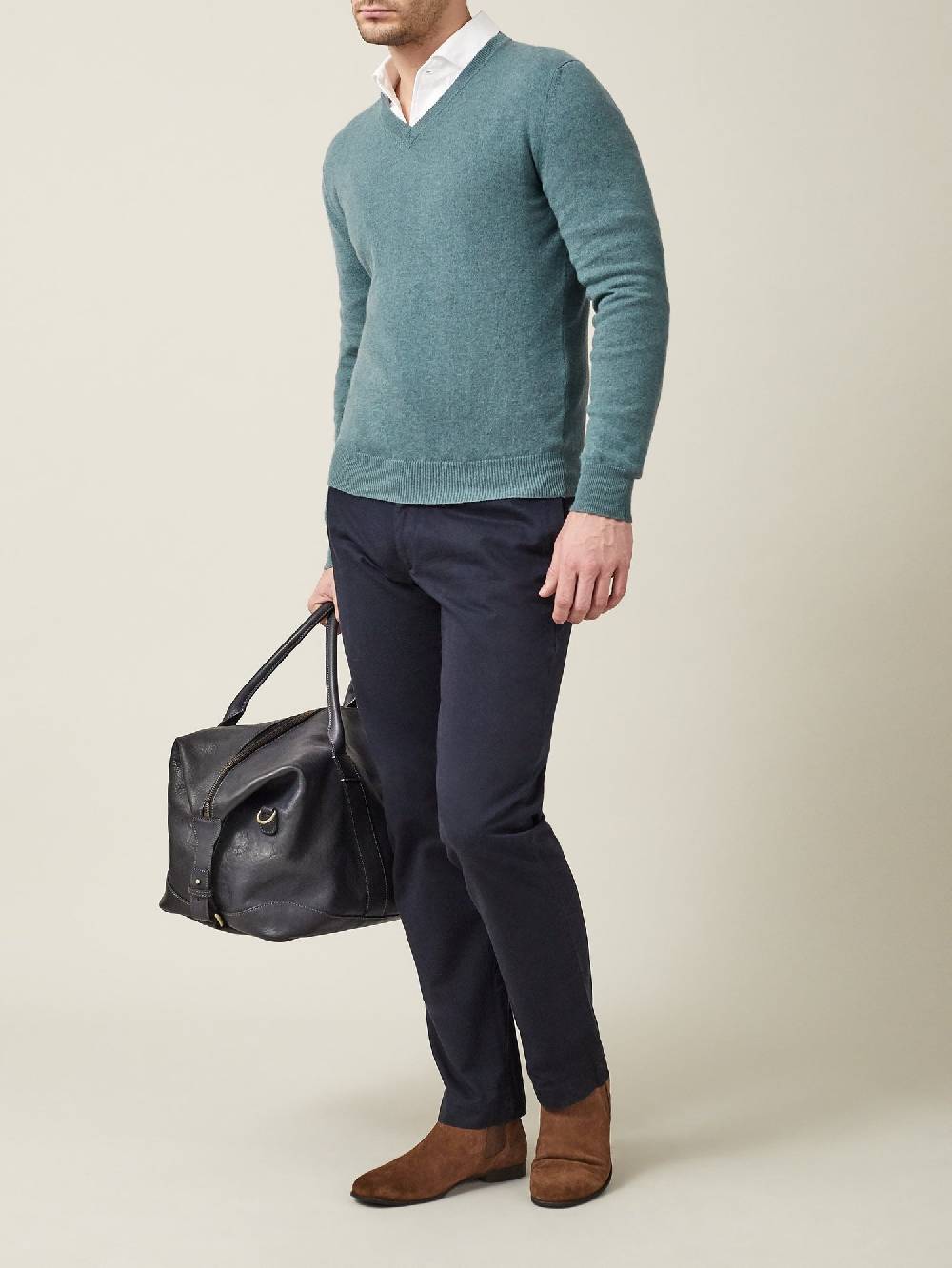 Luca Faloni Scollo A Vcashmere A 2 Fili