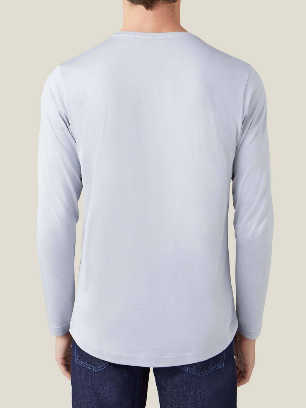 Luca Faloni T-Shirt Maniche LungheSeta Cotone