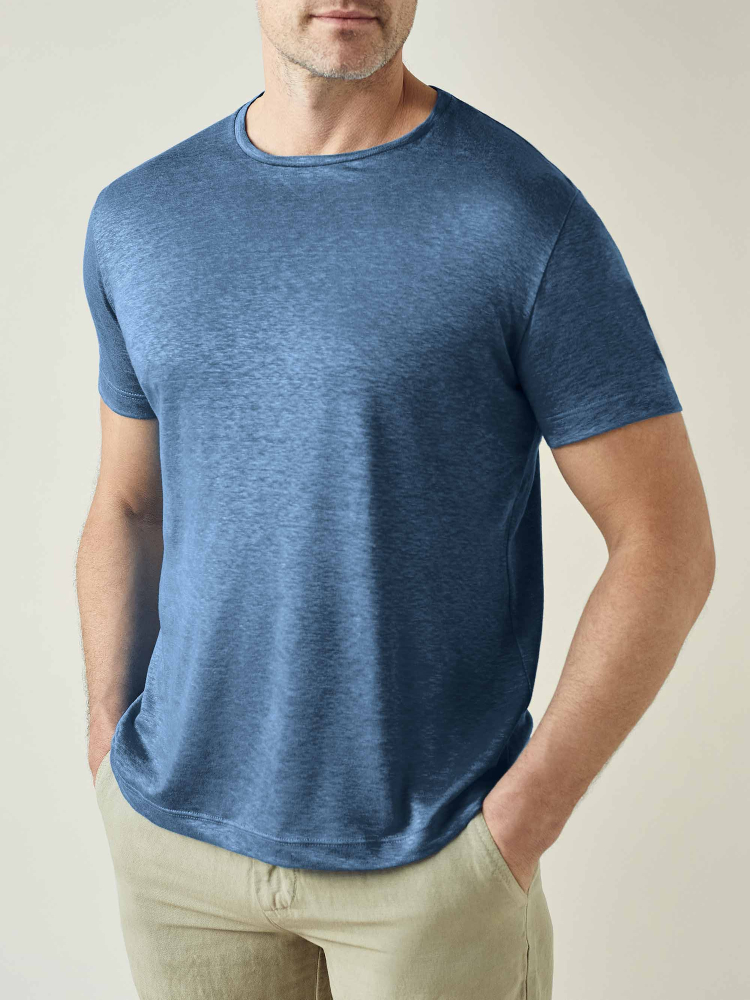 Luca Faloni T-ShirtJersey di Lino