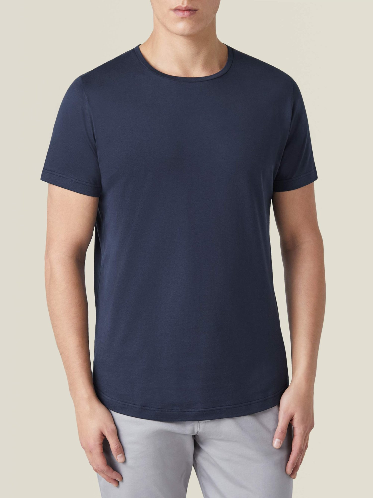 Luca Faloni T-ShirtSeta Cotone
