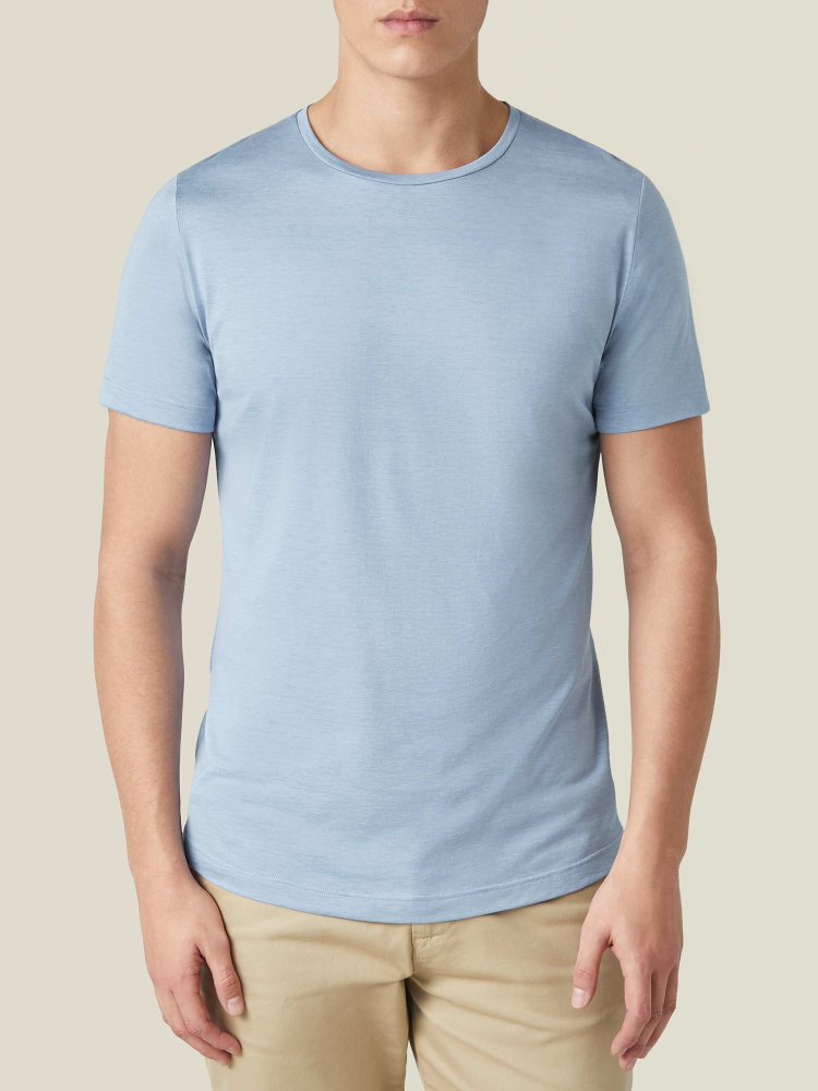 Luca Faloni T-ShirtSeta Cotone