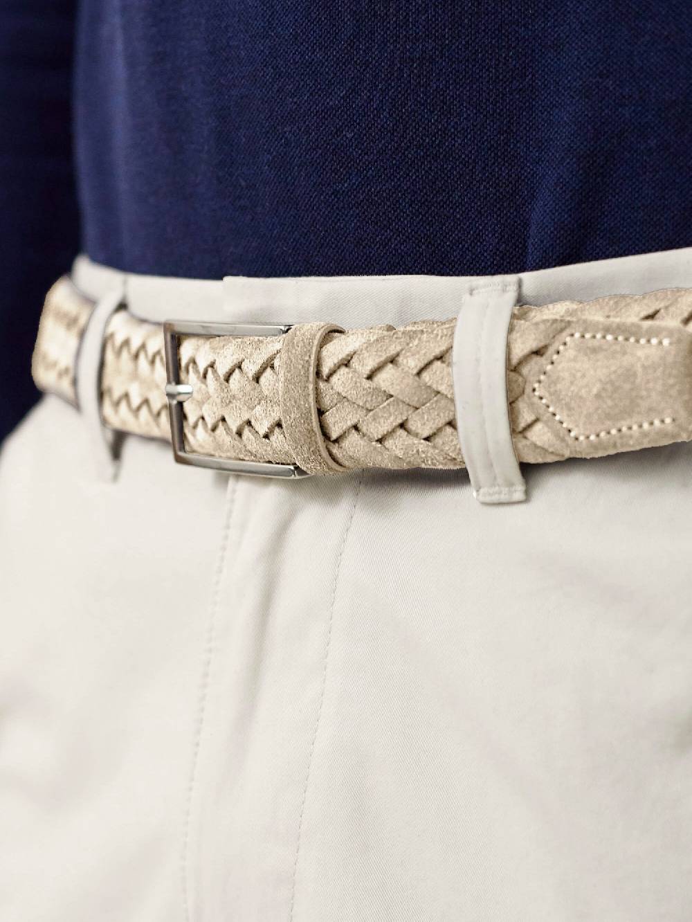 Luca Faloni Woven BeltPelle