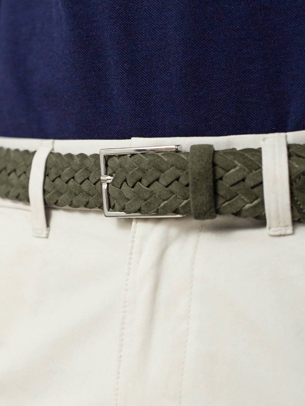 Luca Faloni Woven BeltPelle