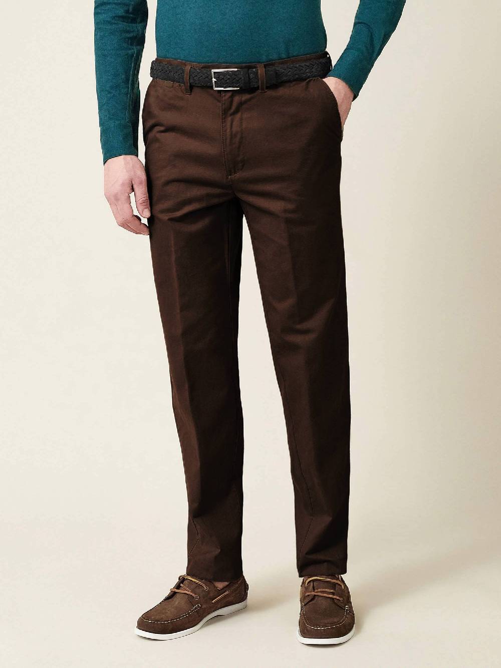 Luca Faloni Woven BeltSuede